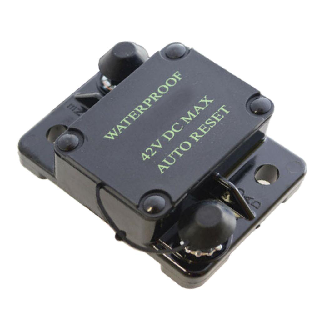 Cars Circuit Breaker Protection Waterproof Electric Auto Reset 30A-300A