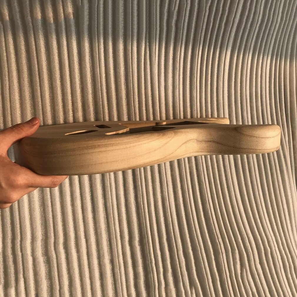 Maple ST Electric Guitar Semi-finished Body Unfinished DIY Guitar Body Maple Body For Fender ST Style Guitar