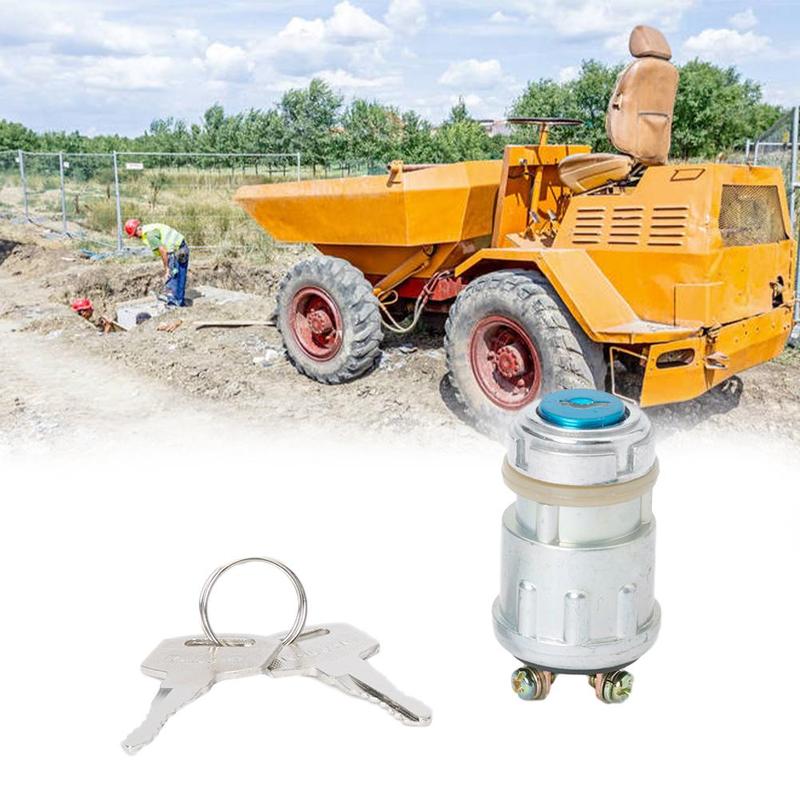 1 Pcs Durable Useful Universal Replacement ON/OFF 2 Tool Keys Spare Auto Lock Cylinder Switch For Car with Ignition I0Z9