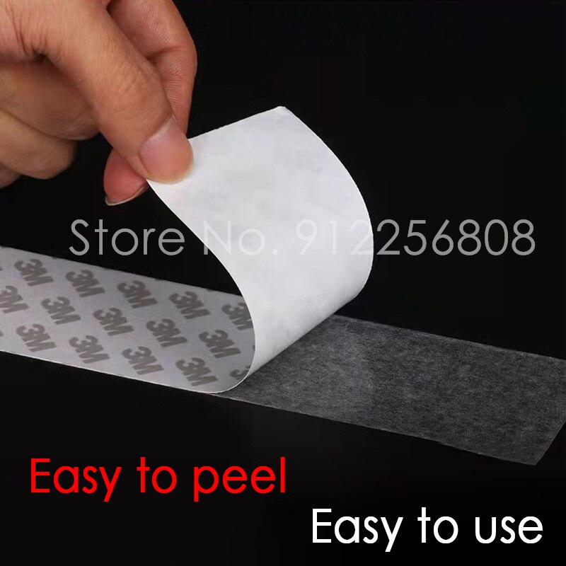 3m 9080 Double Sided Tape Strong Sticky High Temperature Double Sided Tape LED Light Strip Phone Automobiles universal 50/10M