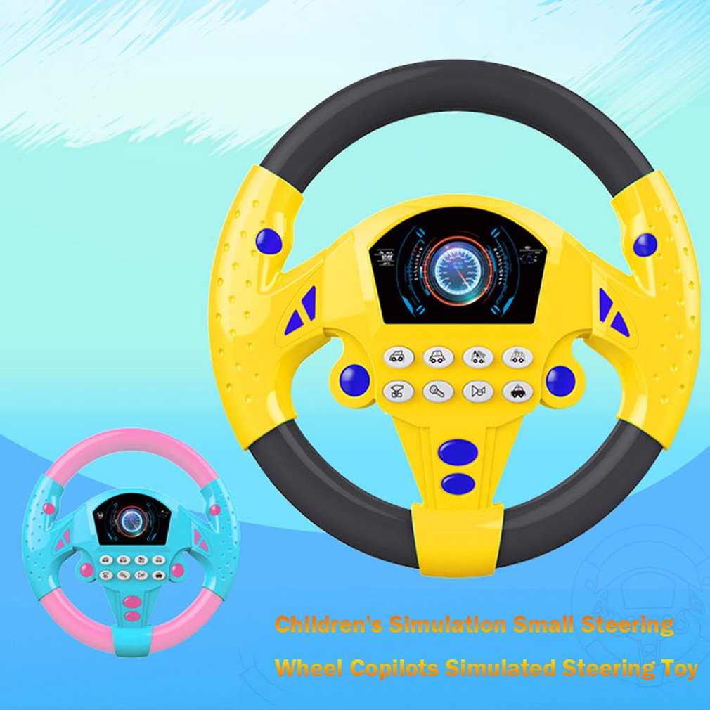 Speelgoed Auto Wiel Kids Baby Interactieve Speelgoed Kinderen Stuurwiel Met Licht Geluid Simulatie Rijden Auto Speelgoed Onderwijs Speelgoed