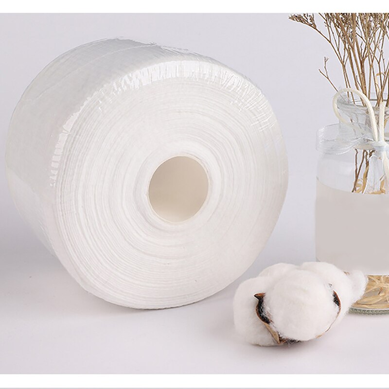 Wegwerphanddoekjes, non-woven gezichtsdoekjes, eenmalige make-updoekjes, wattenschijfjes, reinigingsrol voor het gezicht, papieren tissues