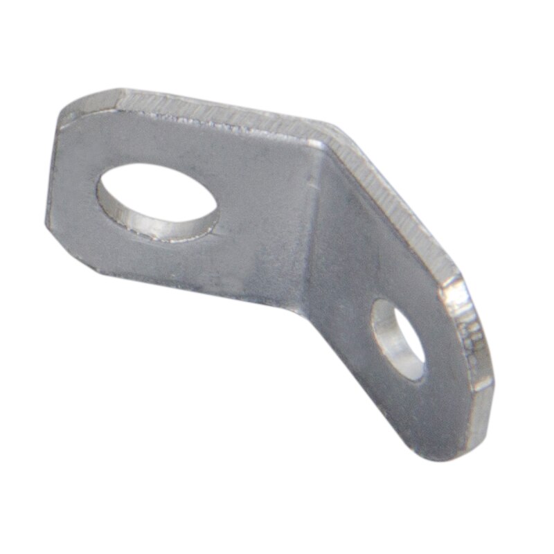135 degree 1.5mm thick zinc plating iron material metal corner bracket for board connect anti-tip strap connect