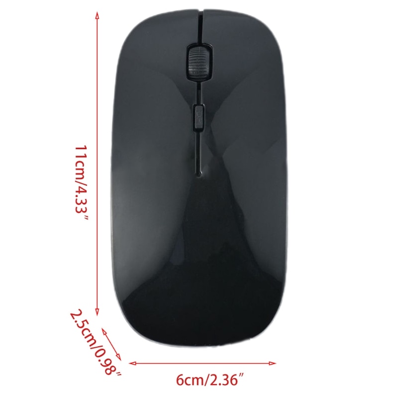2,4 GHz USB kabellos kabellos Maus Mäbenutzen Optische scrollen Für PC/Laptop/Computer