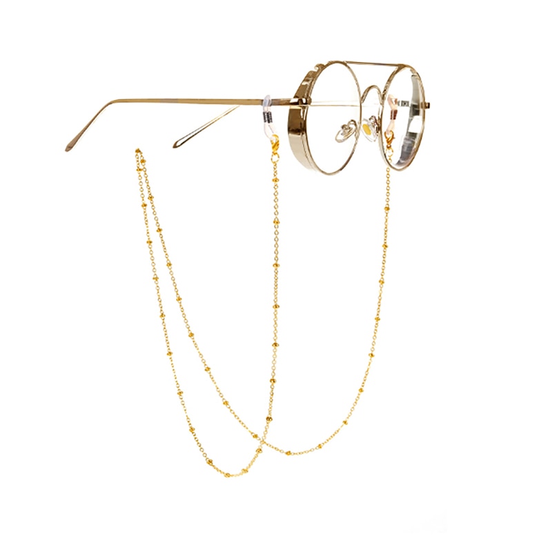 Brillenkoord zonnebril ketting riem houder koord glas gouden ketting nek brillenketting accessoires