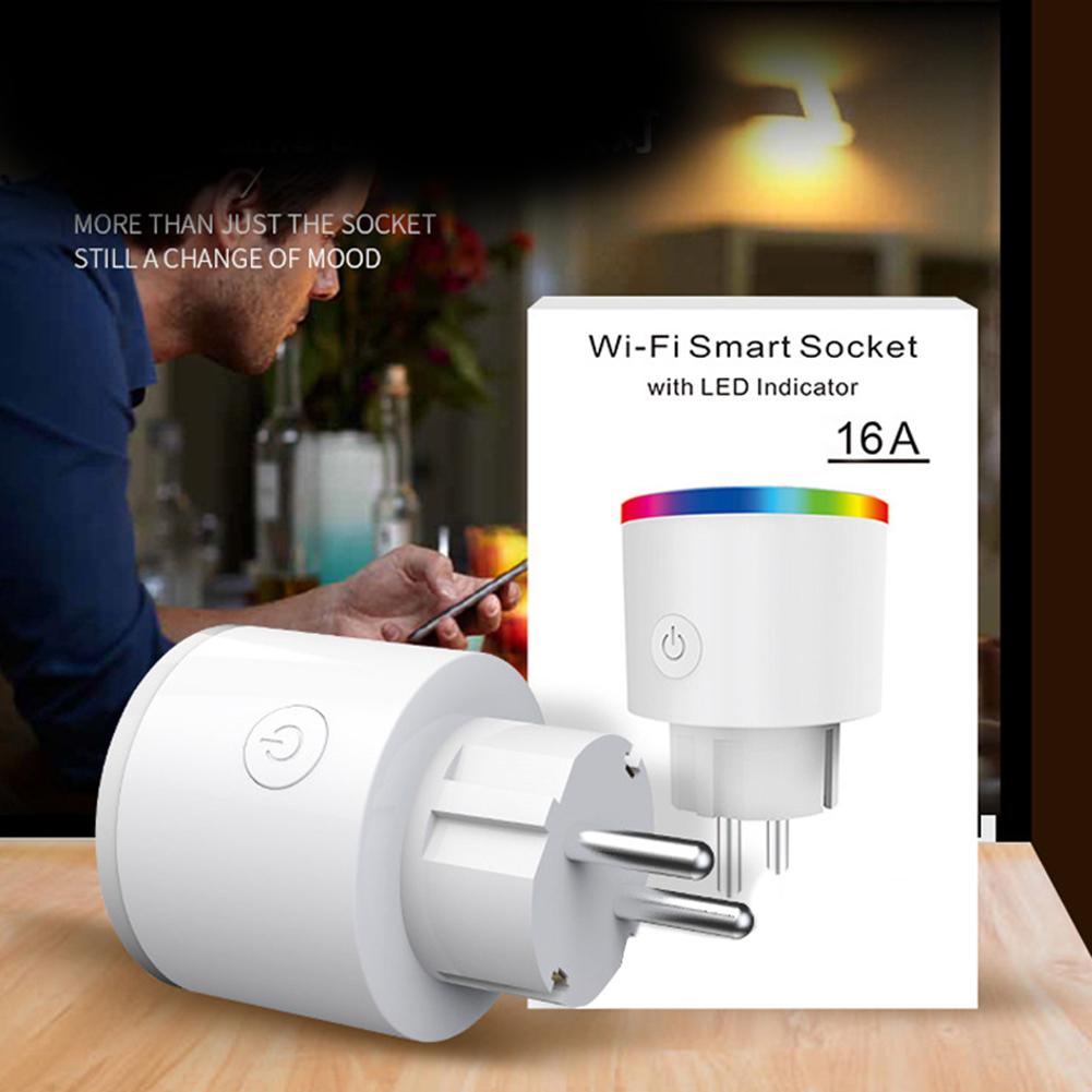 Smart Plug with Power Monitor wifi wireless Smart Socket Voice Control