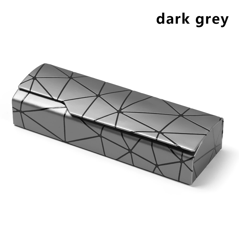 1 pc unisex glasögonbox skyddsfodral bärbart solglasögonfodral handgjorda optiska läsglasögontillbehör
