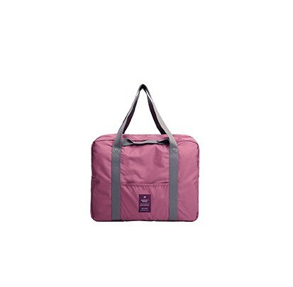 Travel Bag Portable Receive A Bag of Oblique Cross Folding Receive Bag Can Be Set of Luggage Rod Single Shoulder Bag: 3