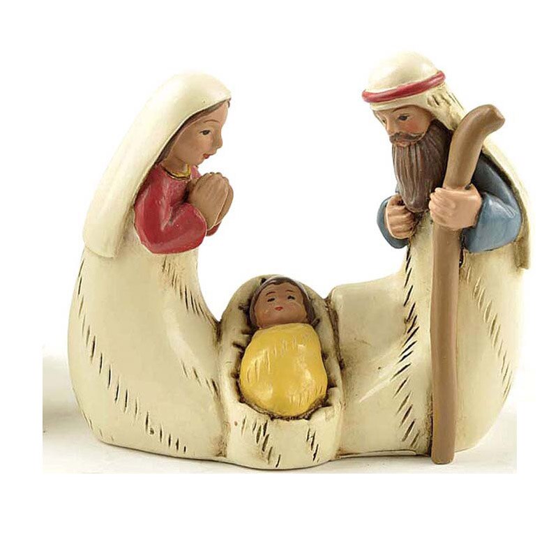 Jul krubba jul jul ornament katolsk jesus födelse hantverk harts kyrka souvenir navidad heminredning