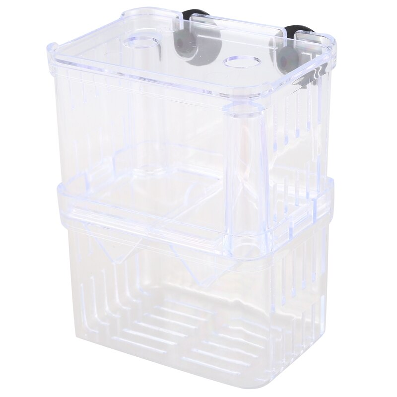 Clear Plastic Aquarium Fish Breeding Box Incubator... – Grandado