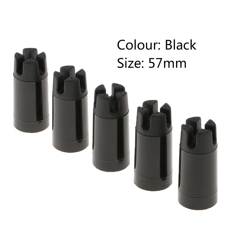 5x Hengel Butt Cap End Protector 5Pcs Rod Building Reparatie Componenten Praktische Fishing Tool Lichtgewicht