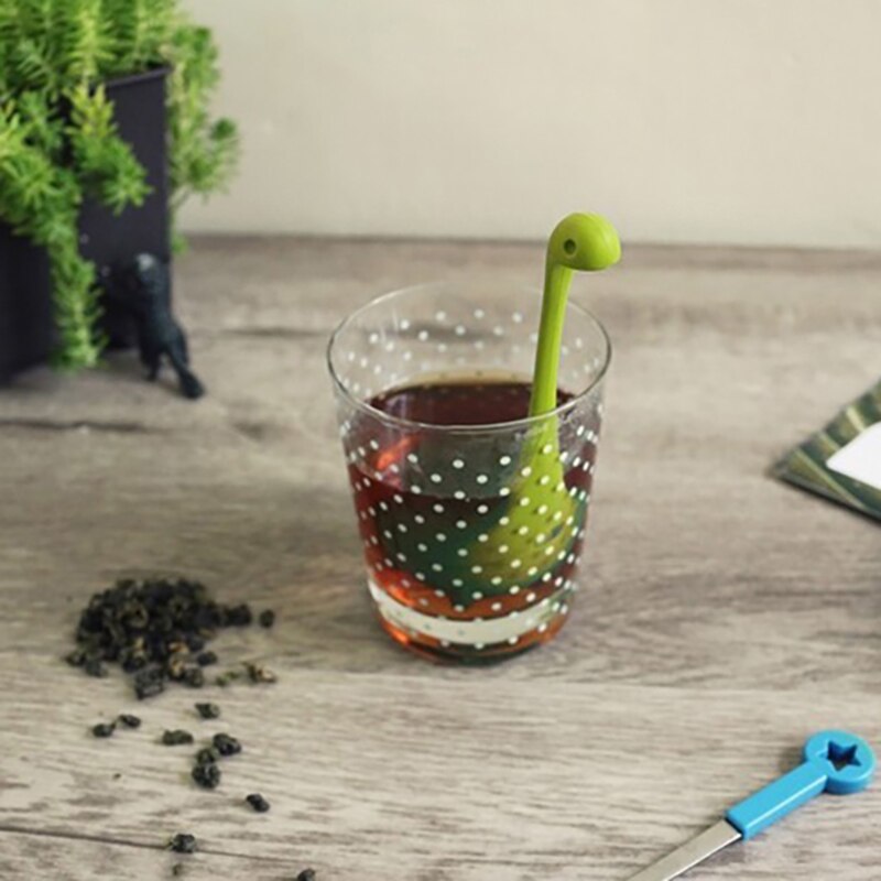 Hem lång hals te infusionsfilter silikon te filter återanvändbar teblad tillverkare diffusor köketillbehör