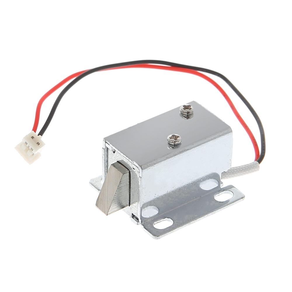 Electronic Lock Catch Door Gate 12V 0.4A Release Assembly Solenoid Access Control 10166