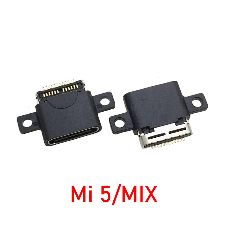 5PCS USB Charging Port Jack For Xiaomi Mi A1 A2 A3 5X 6X 5S Plus 5C 5 6 Mix Power Charger Socket Connector Replacement Parts: 5pcs Mi 5 Mix