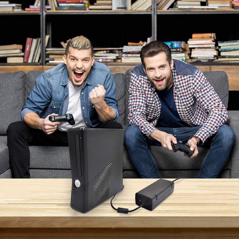 Voor Xbox 360 Slim AC Adapter Voeding Baksteen Voeding 135W Voeding Lader Cord voor Xbox 360 slim Console 100-120V