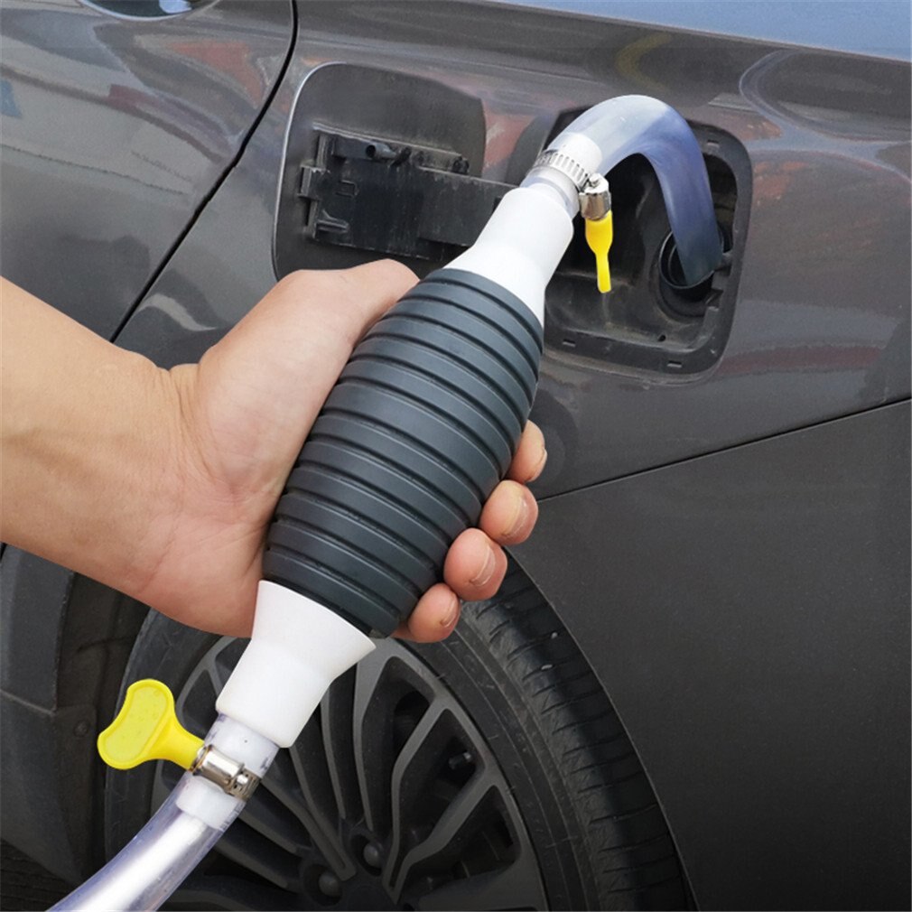 Manual Pumping Unit Gasbag Pumping Unit Oil Leakage Proof 3 Meters Transparent Hose With Control Valve Clamp