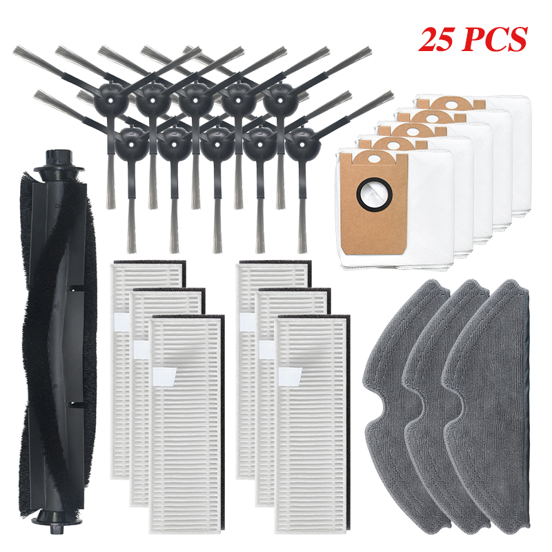 Fixbetter 2 Cepillos De Rodillo Principal Para Proscenic M7 Pro M7