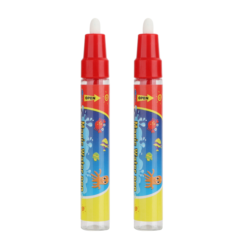 Juego de bolígrafos mágicos de agua acuática, Set de 2 unids/set para dibujar, pintar, escribir, hacer garabatos, dibujo al agua, grafiti