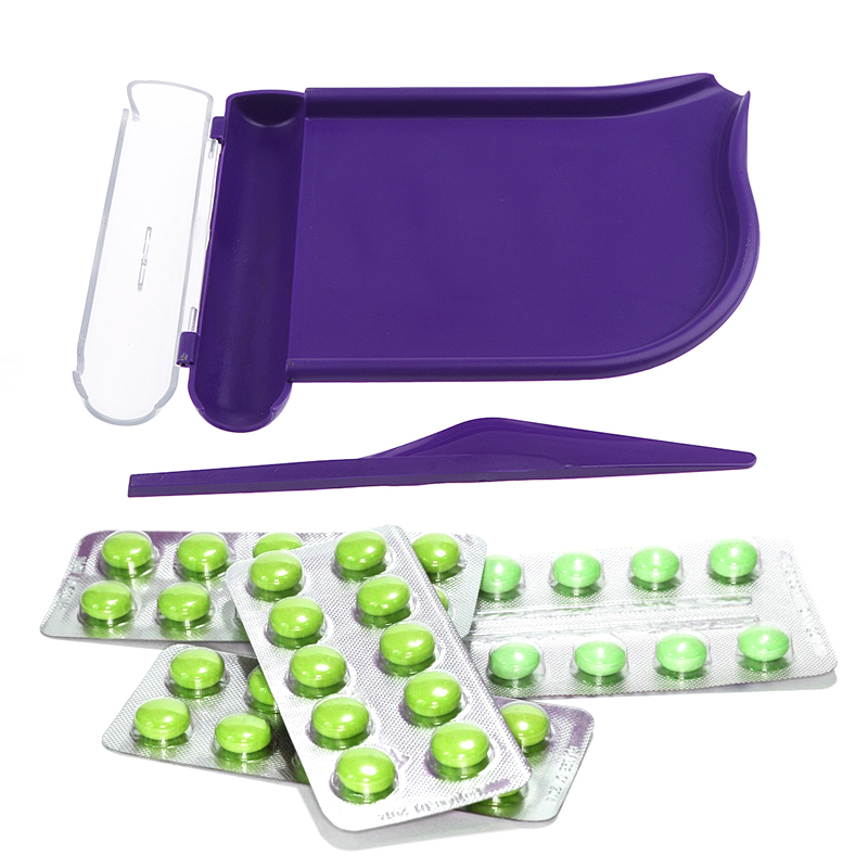 Plateau de comptage de pilules amélioré avec spatule-compteur de pilules pour la pharmacie pour compter les médicaments pour le nombre de comprimés de médicaments