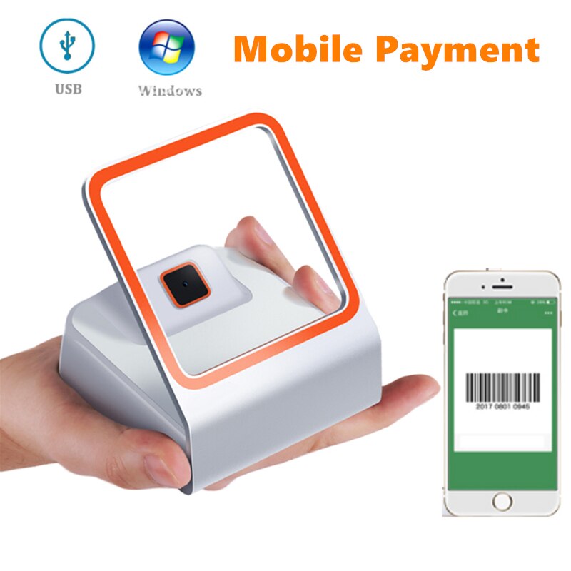 Escáner de código de barras SUNMI Pocket Auto QR 1D/2D, lector de códigos para pagos de teléfonos móviles, compatible con Windows Linux Plug and Play: SUNMI scanner