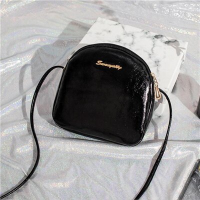 Women Mobile Phone Bag Small Shoulder Messenger Bags For Woman Oil Skin Mini Handbags Square Wax Package Leisure Female Pouches: C003