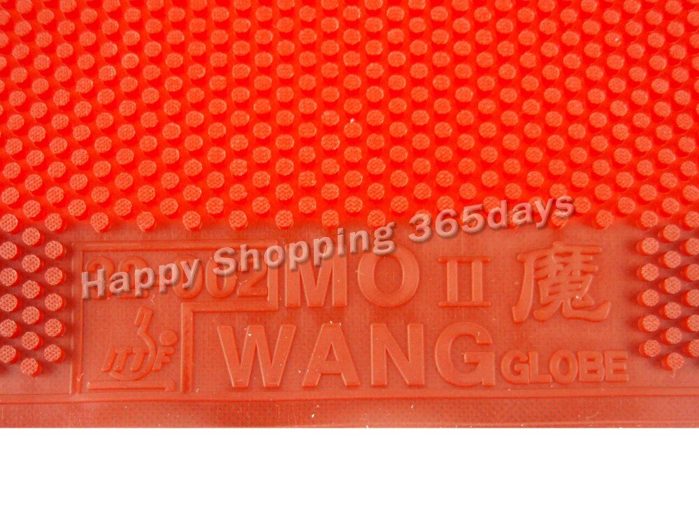 Globe MOWANG II ( MOWANG 2 ) long pips out table tennis rubber without sponge top sheet OX