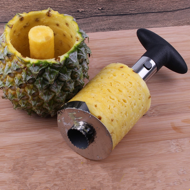 Éplucheur d'ananas facile à couper | Coupe-ananas carottier fruits légumes  outil de coupe couteau accessoires de cuisine