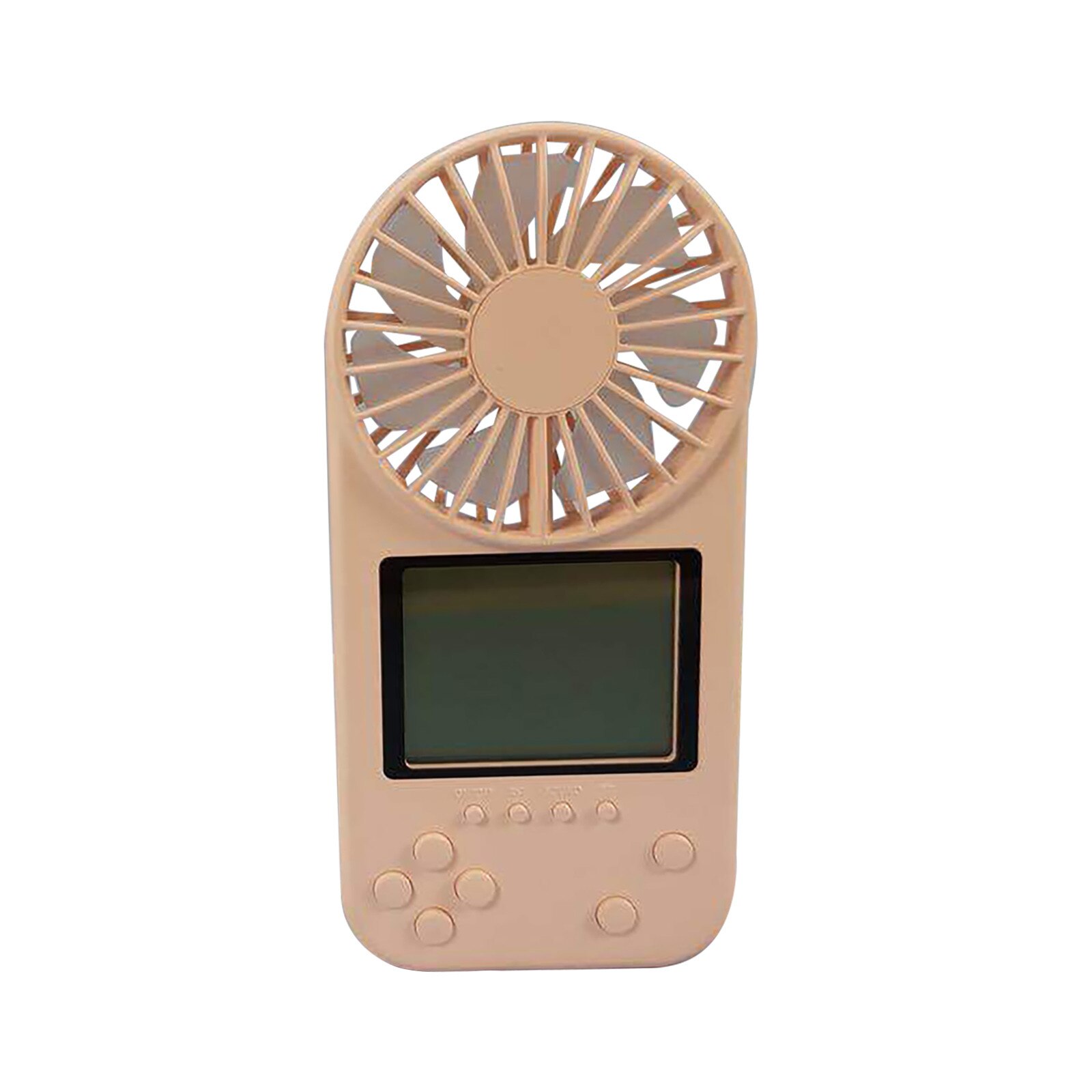 Pocket USB Game Fan ,Small Fan DC Mini Air Cooler Ventilador Nostalgic Game Consoles ,Decompression Toy,Summer Artifact: Pink