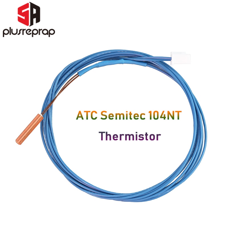 Cartucho termistor ATC Semitec 104GT-2 104NT-4-16C054RT o NTC 100K 3950 280 ℃ para bloque de calor de cartuchos V6 y Volcano PT100