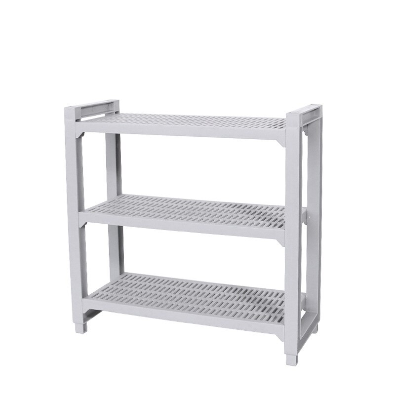 Kitchen Storage Rack Tower Assemble Plastic Bathroom Shelf Space Saving Home Organizer: 3