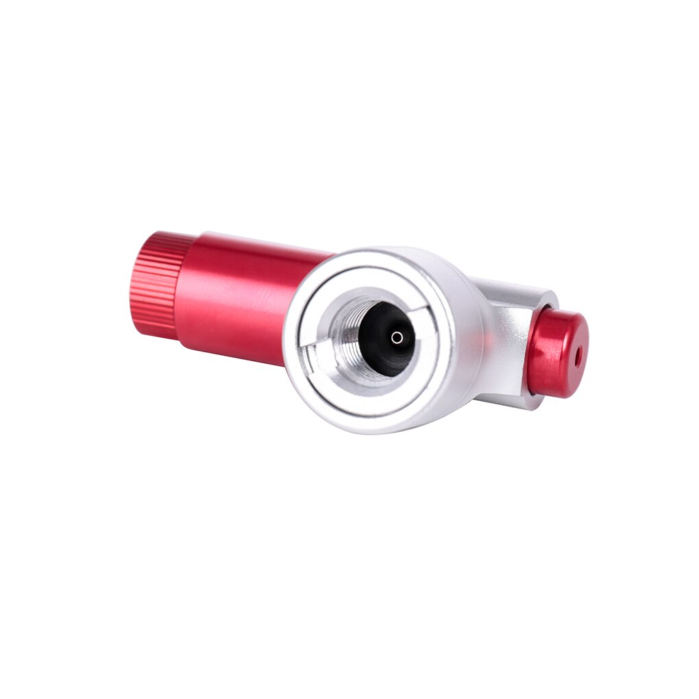 Mini Dual Ventil Kopf CO2 Fahrrad Reifen Pumpe Mund Rennräder Luft Inflator Kopf Motorrad Reifen Pumpe Ventil für wheelup