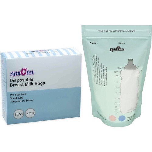 Spectra Milk Storage Bag-Temperature Sensor-Blue