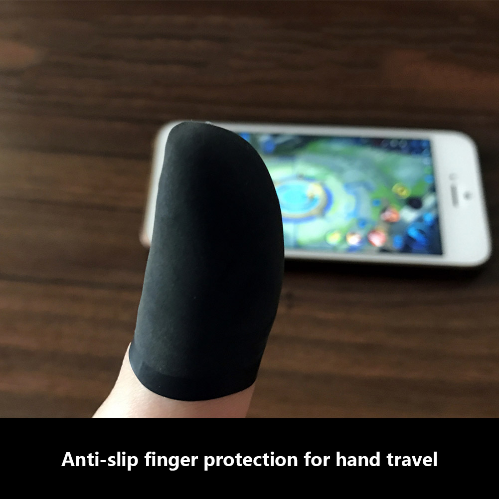 4 Teile/satz Finger Ärmeln Latex Anti-Unterhose Anti-schweiß Finger Schutz für praktisch Spiele GK99
