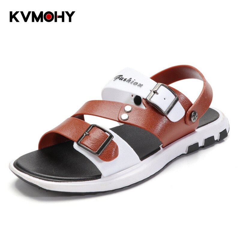 Menn sko tøfler herre ordtrykk utendørs strand flip flops myk flat plattform mannlige sandaler og tøfler fritidssko