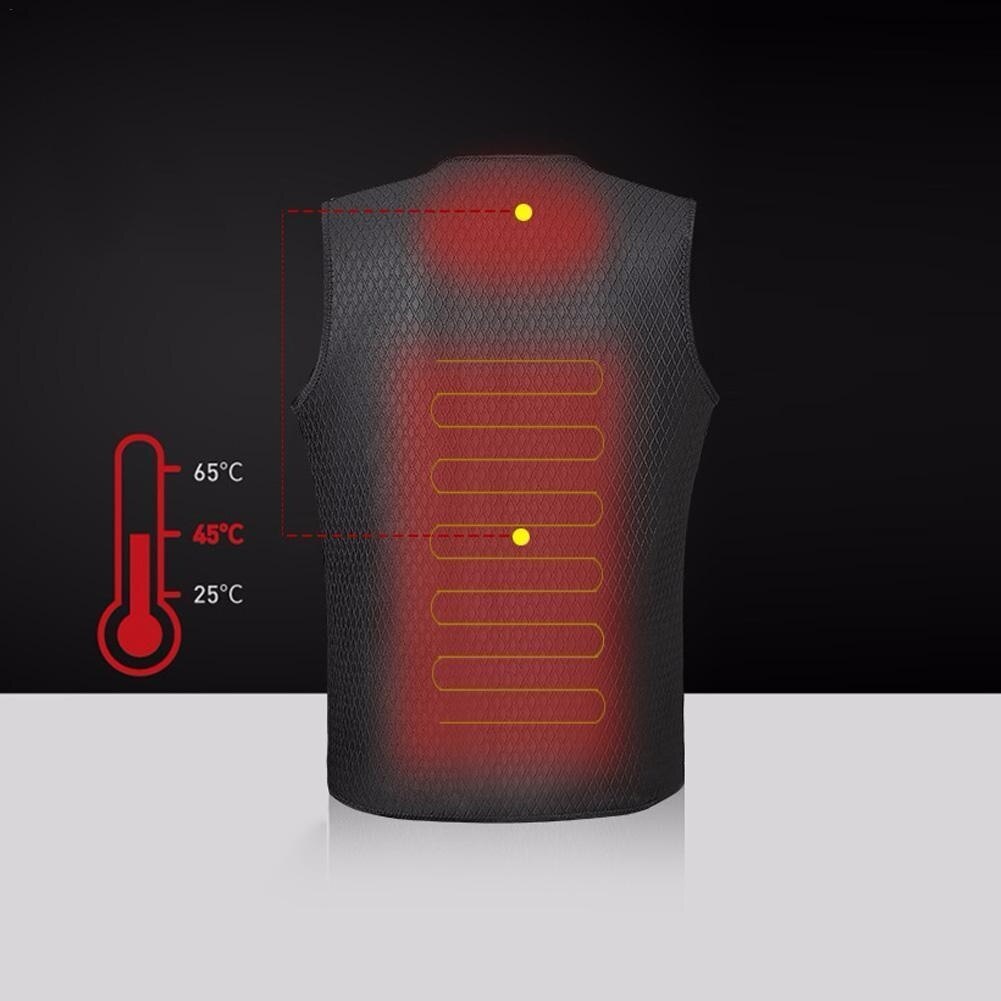 Verwarmd onder vest - usb-powerbank m - Kleding kopen? | Korting tot 20