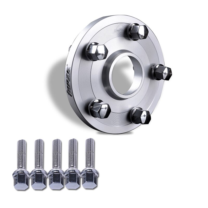 TEEZE separadores de rueda adaptador de 5x100 CB57.1mm para Volkswagen Polo Bora Golf y asiento Ibiza y carro Cruz FRV FSV H530 1 Uds