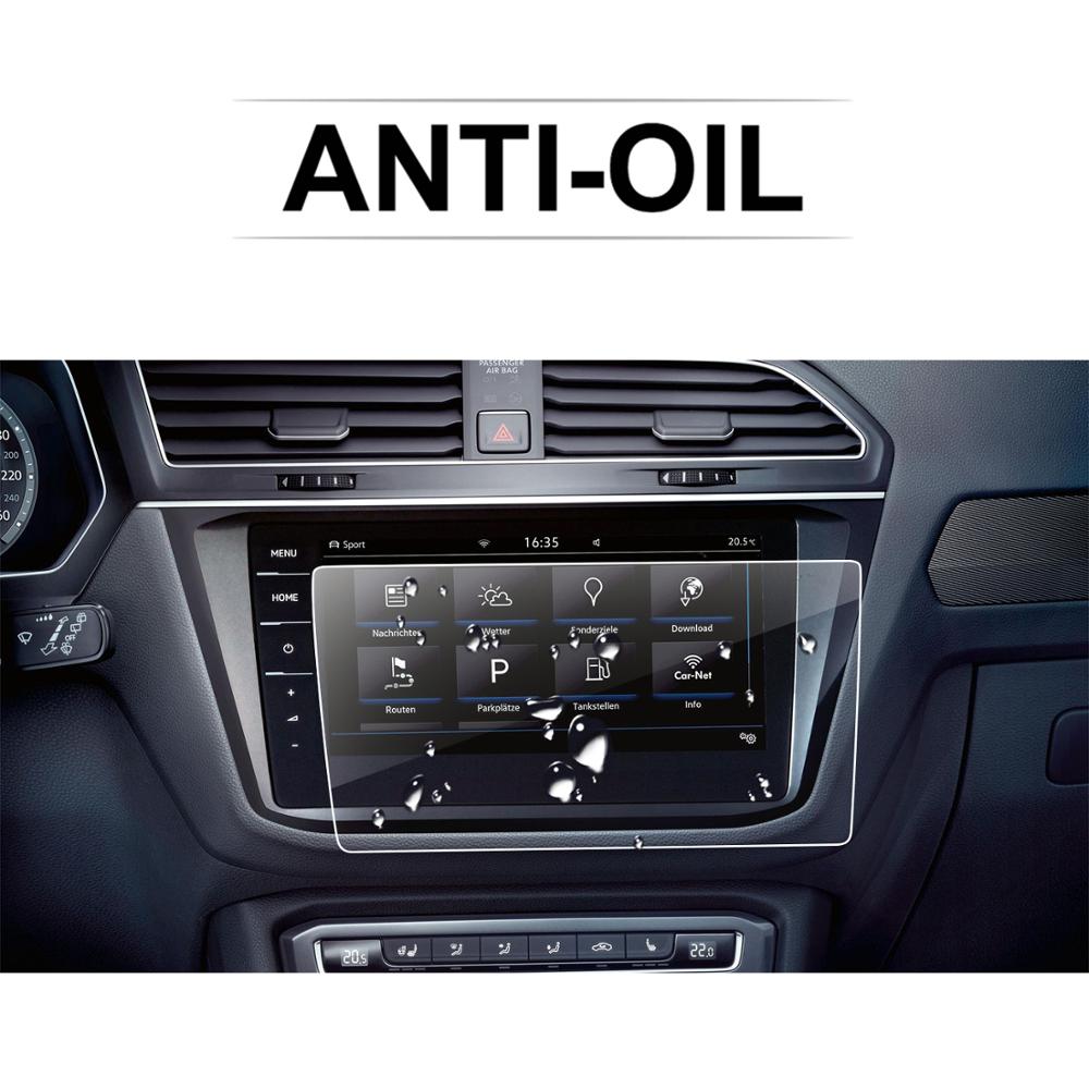RUIYA Car Sreen Protector For Tiguan/Tiguan II GTE Allspace Discover Pro 9.2 Inch Navigation Touch Center Display Screen
