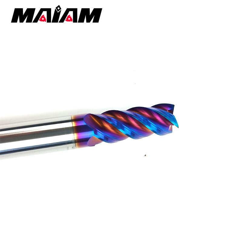 end mill hrc65 10mm 4 flute cnc end milling cutter tungsten carbide rod 4mm 6mm 8mm 12mm for er collet lathe tool holder machine