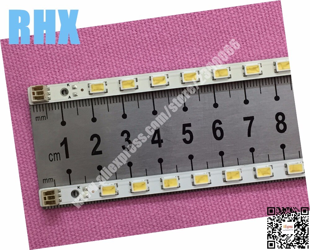 2piece/lot KDL-55EX720 LCD TV LED backlight 55inch-0D2E-60 S1G2-550SM0-R1 LJ64-02875A LJ64-02876A LTY550HJ03 1piece=60LED 619MM