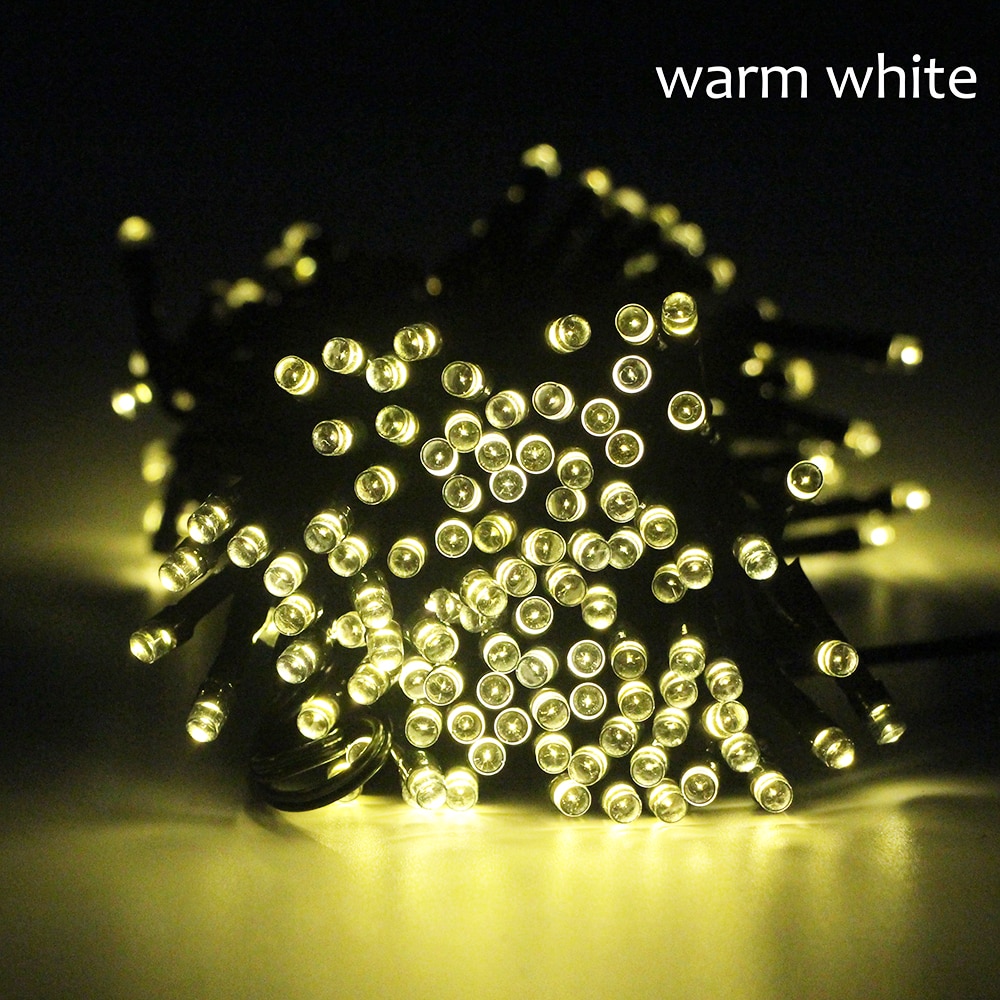 50/100/200 LED Outdoor Solar Lamps LED String Lights Fairy Christmas Party Garlands Solar Garden Waterproof Lights