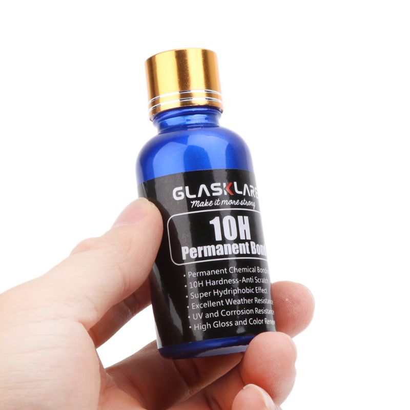 Spray Revêtement Céramique Nano Hydrophobe Pour Voiture - Protection UV, Brillant, Effet Lotus - 8