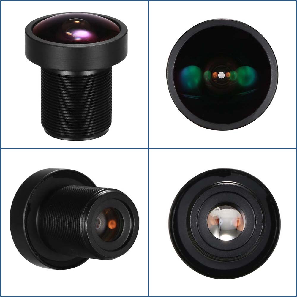 Starlight Lens 2.8mm CCTV MTV Board Lens M12 Mount Lens 2.8 mm 1/2.5" Image Format Aperture CCTV IP Security Cameras