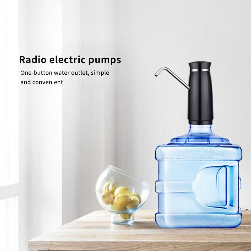 Drahtlose Elektrische Pumpe Haushalt Flaschen Wasser Druck Trinker USB Ladung Flaschen Wasser Pumpen Elektrische Wasserpumpe