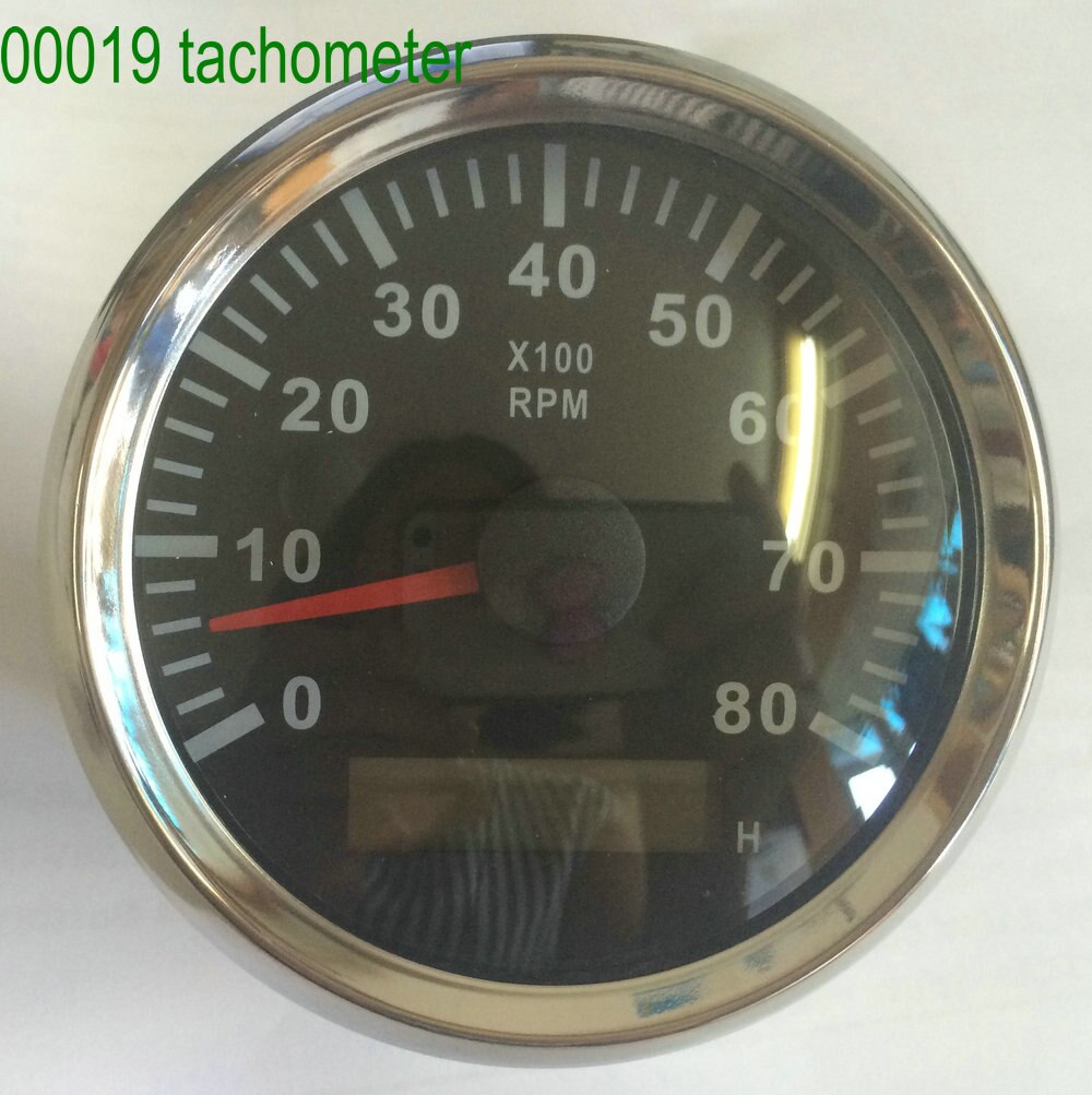 speedometer for ship boat scooter motorcycle tachometer revolution meter tachoscope motor generator marine instrument &apparatus