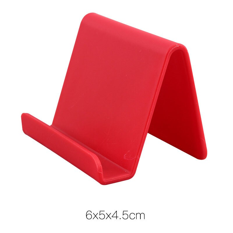 Suporte universal do telefone celular para o iphone 11 pro xr samsung xiaomi smartphone suporte tablet desktop suporte móvel: Vermelho