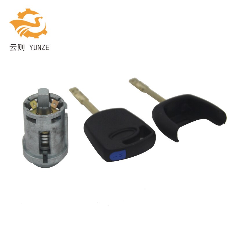 DRIVER SIDE LEFT DOOR LOCK WITH 2 SAME KEYS FOR FORD MONDEO 2001-2007