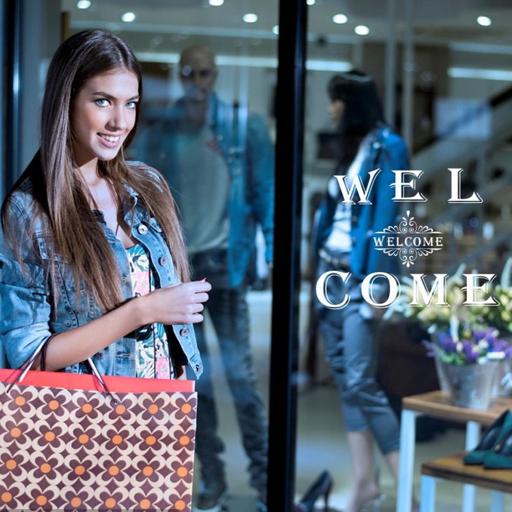 Welcome Sign Stencils Large Plastic Reusable Individual Letter Alphabet Drawing Templates for Hotel Home Porch Decorations DIY