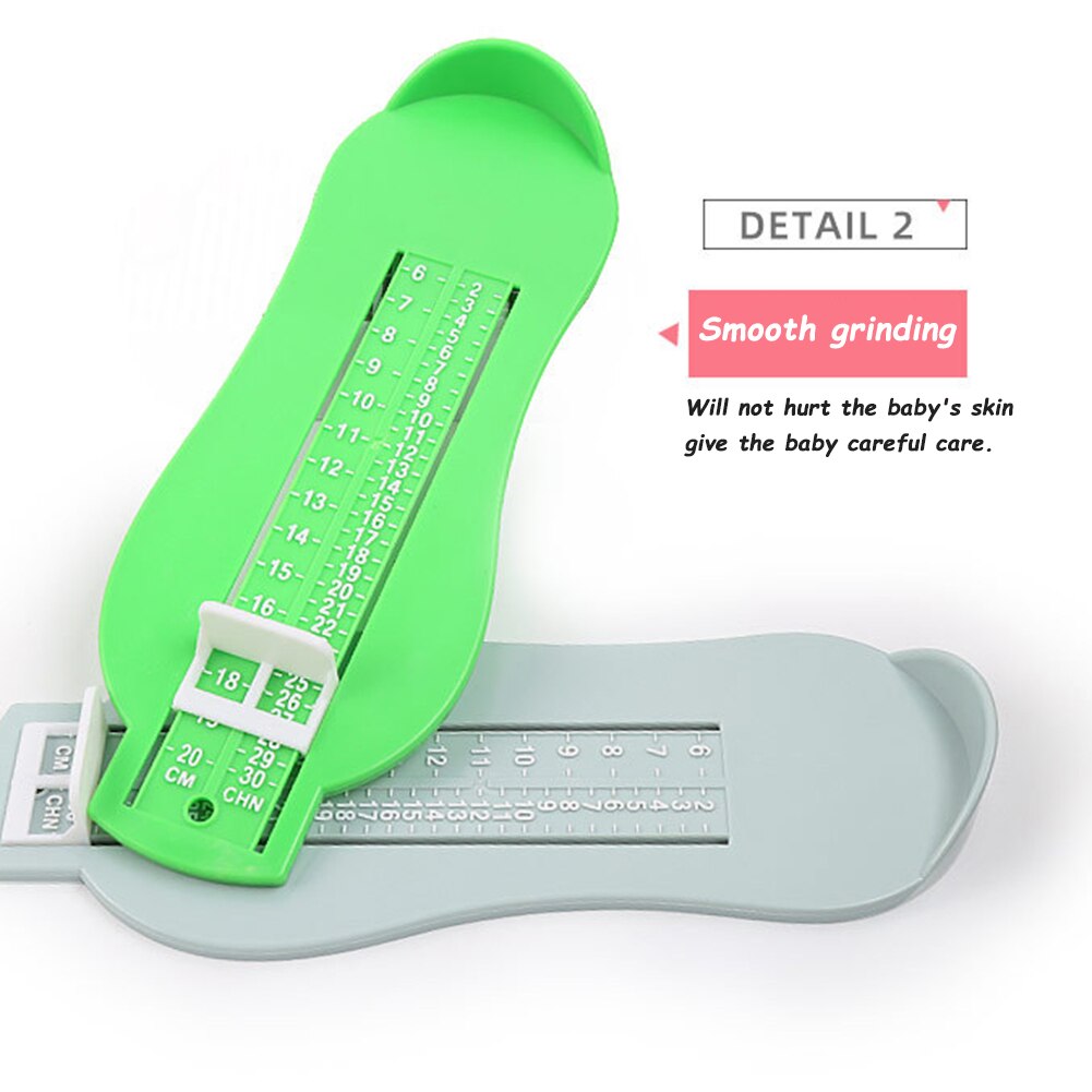 Baby Foot Ruler Kids Foot Length Measuring Gauge Tool Child Shoes Size Calculator For Children Infant Shoes Fittings Gauge Tool