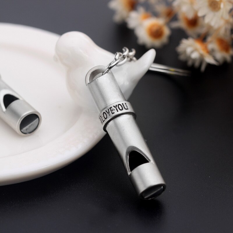 2pc Pet Dog Training Ultrasonic Sound pet products for dog Puppy Dog Whistle Key chain Whistle