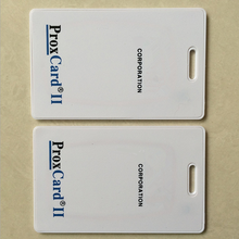 125Khz Prox Ii Clamshell Card Herschrijfbare Rfid Proximity Dik Card 10 Stuks Dikke Pure Witte Kaart
